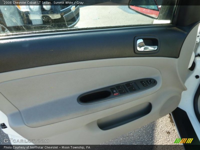 Summit White / Gray 2008 Chevrolet Cobalt LT Sedan