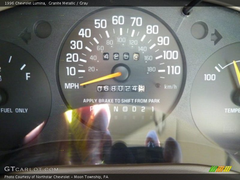 Granite Metallic / Gray 1996 Chevrolet Lumina