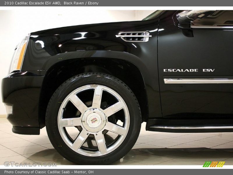 Black Raven / Ebony 2010 Cadillac Escalade ESV AWD