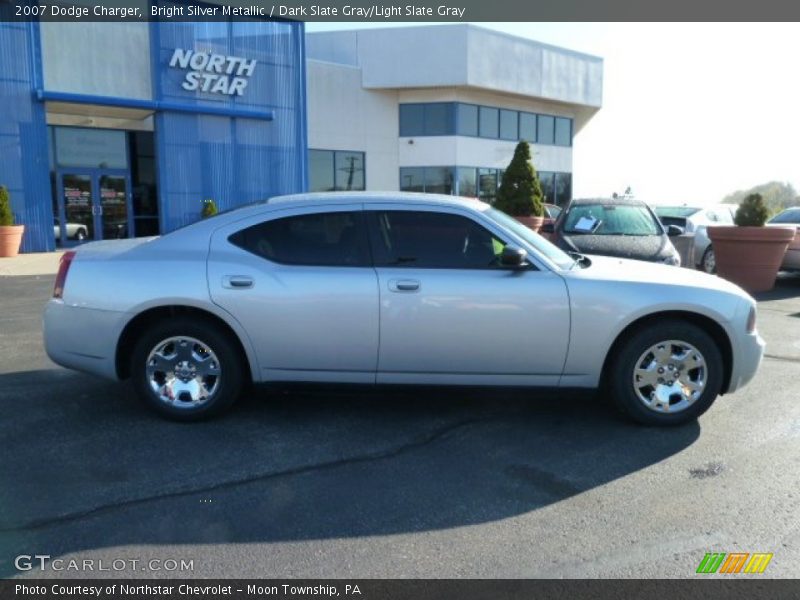 Bright Silver Metallic / Dark Slate Gray/Light Slate Gray 2007 Dodge Charger