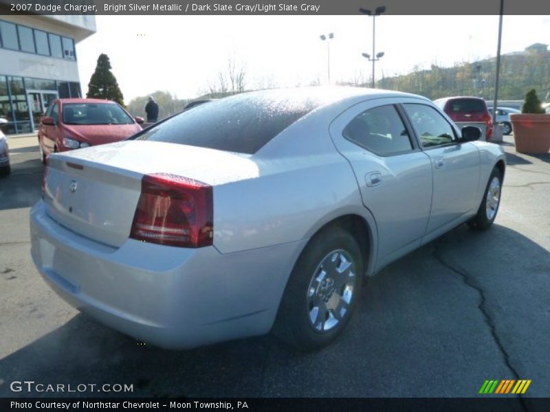 Bright Silver Metallic / Dark Slate Gray/Light Slate Gray 2007 Dodge Charger
