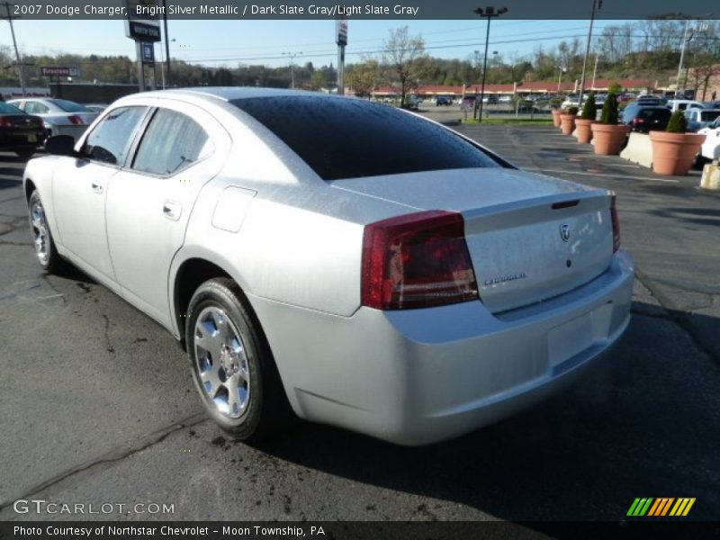 Bright Silver Metallic / Dark Slate Gray/Light Slate Gray 2007 Dodge Charger