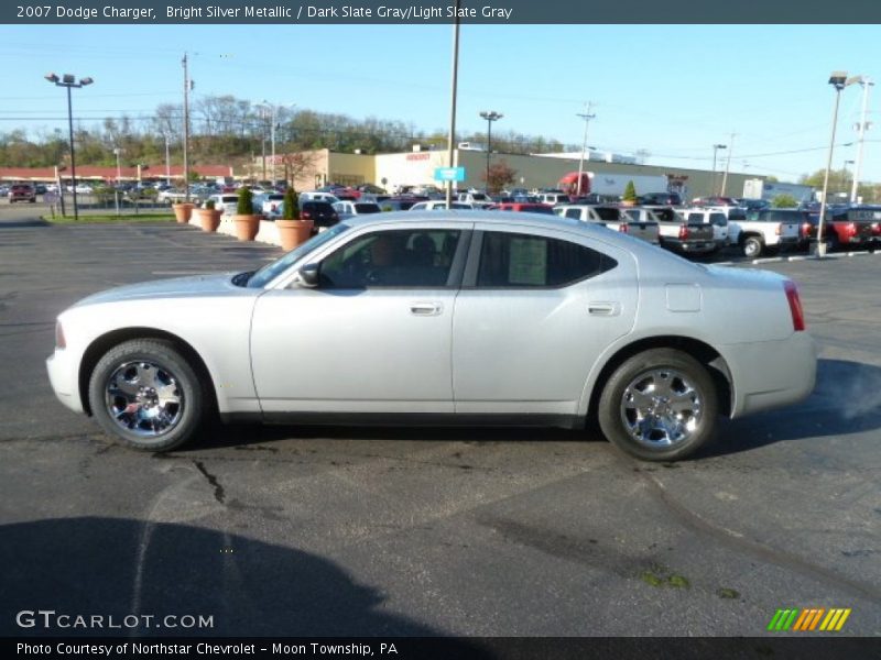 Bright Silver Metallic / Dark Slate Gray/Light Slate Gray 2007 Dodge Charger