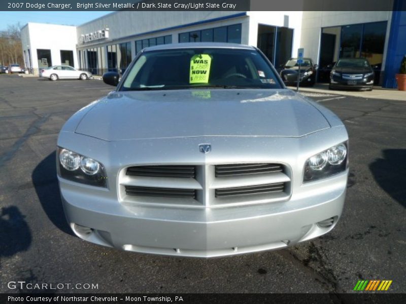 Bright Silver Metallic / Dark Slate Gray/Light Slate Gray 2007 Dodge Charger