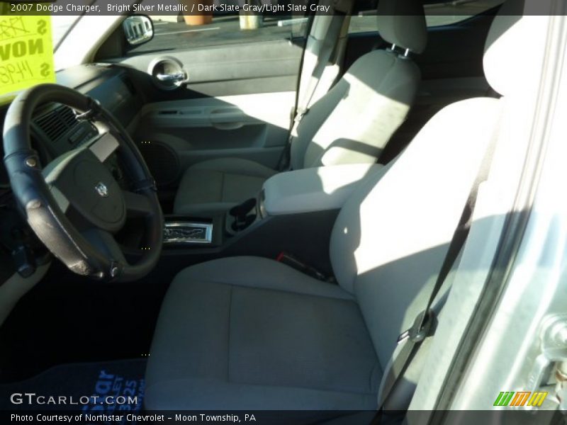 Bright Silver Metallic / Dark Slate Gray/Light Slate Gray 2007 Dodge Charger
