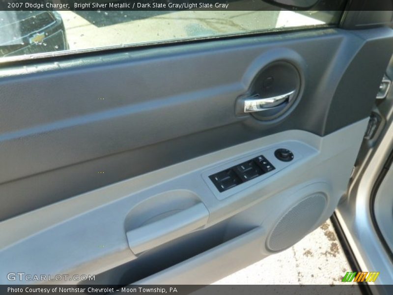 Bright Silver Metallic / Dark Slate Gray/Light Slate Gray 2007 Dodge Charger