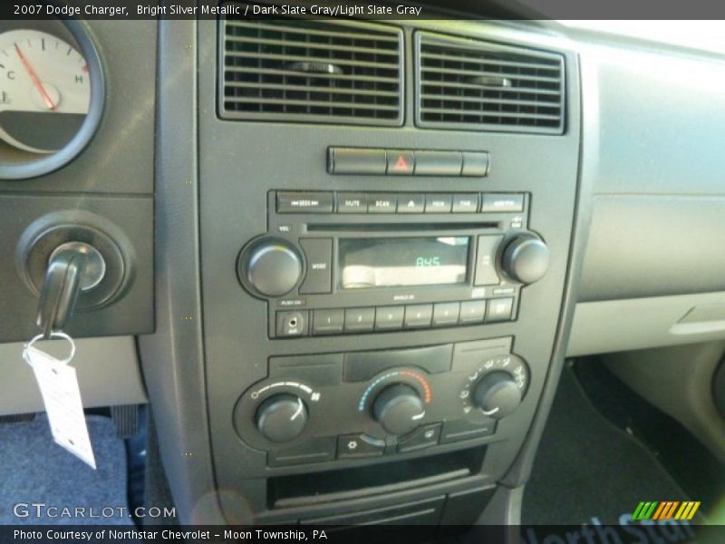 Bright Silver Metallic / Dark Slate Gray/Light Slate Gray 2007 Dodge Charger