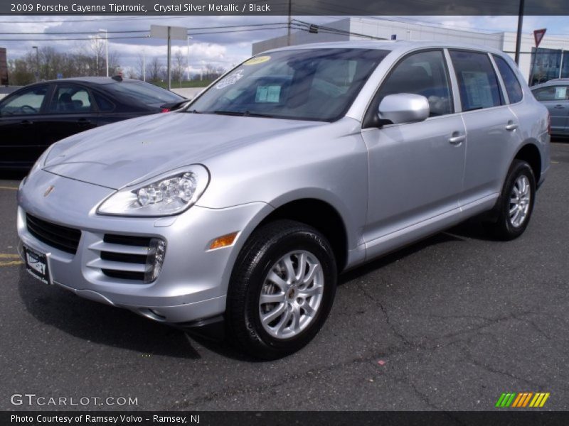 Crystal Silver Metallic / Black 2009 Porsche Cayenne Tiptronic