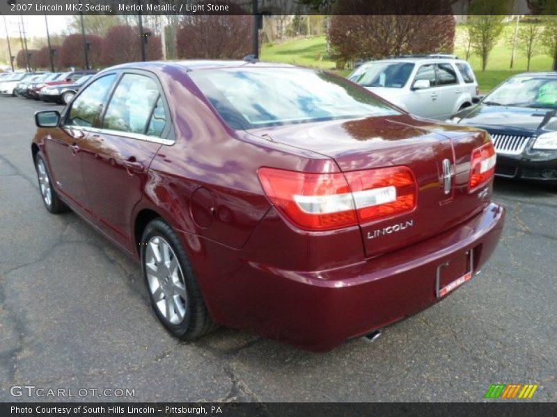  2007 MKZ Sedan Merlot Metallic