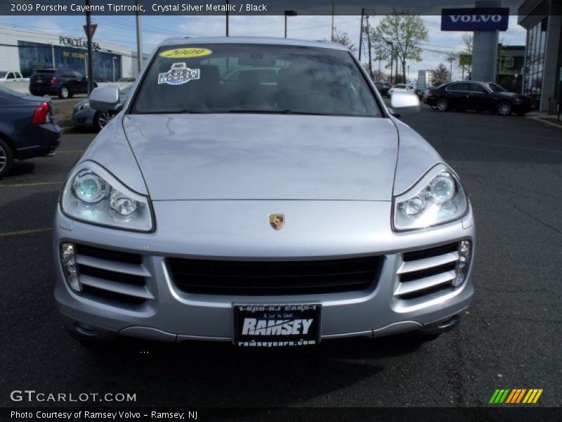 Crystal Silver Metallic / Black 2009 Porsche Cayenne Tiptronic