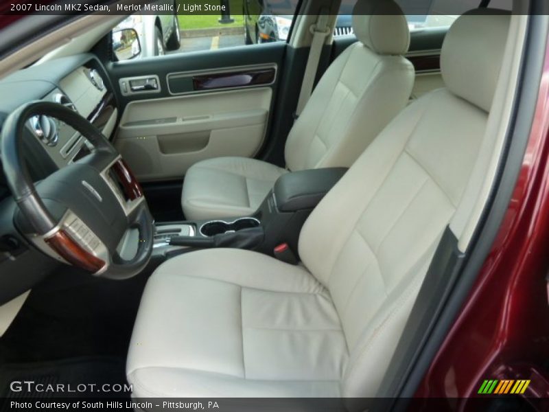  2007 MKZ Sedan Light Stone Interior