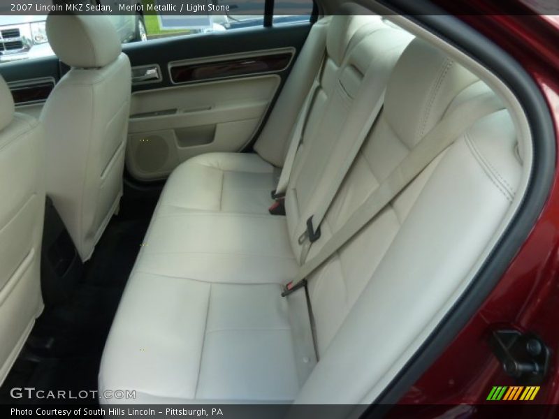 Rear Seat of 2007 MKZ Sedan