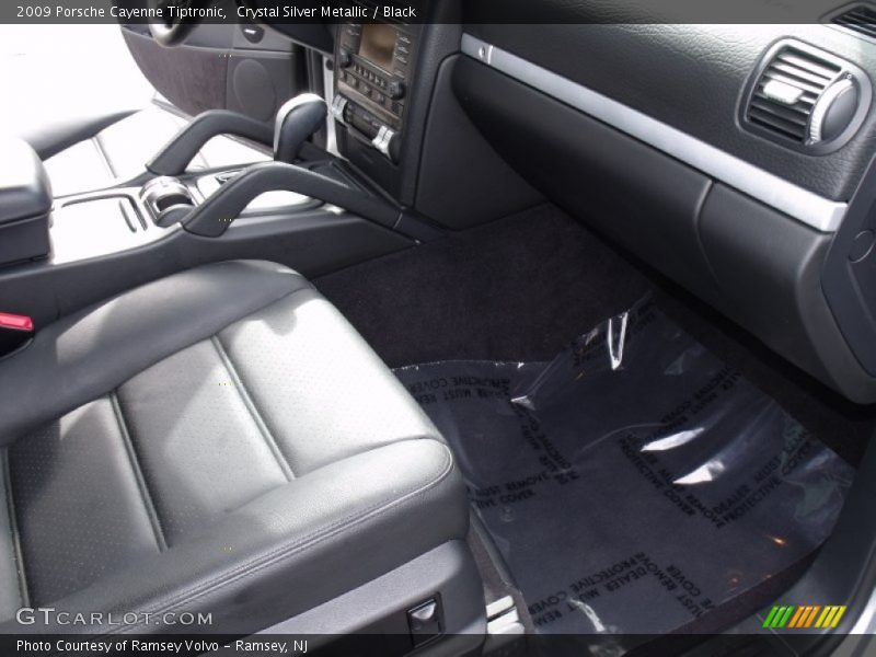 Crystal Silver Metallic / Black 2009 Porsche Cayenne Tiptronic