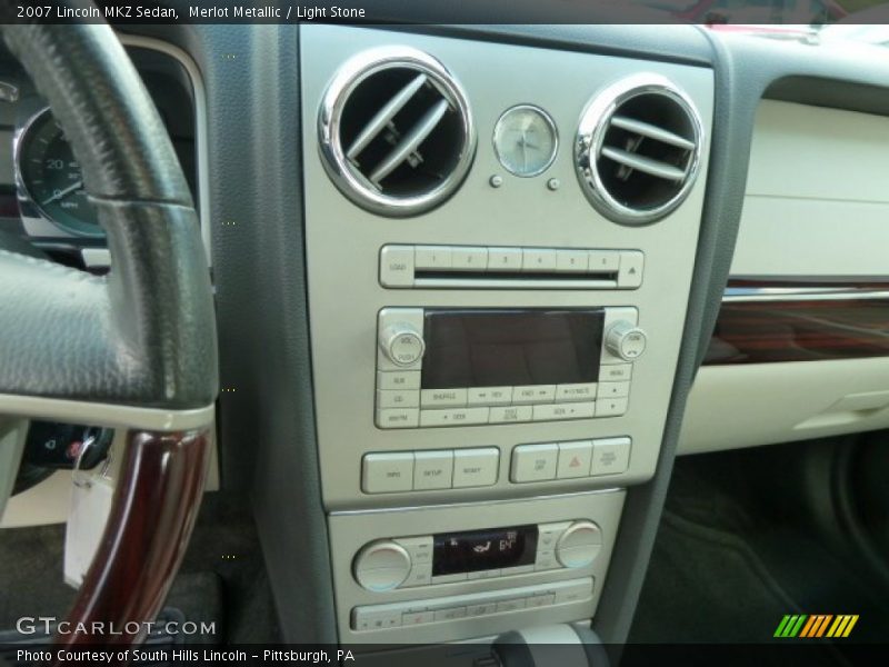 Merlot Metallic / Light Stone 2007 Lincoln MKZ Sedan