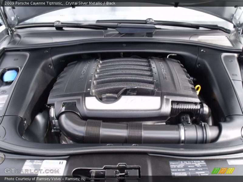 Crystal Silver Metallic / Black 2009 Porsche Cayenne Tiptronic