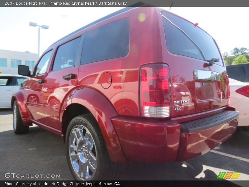 Inferno Red Crystal Pearl / Dark Slate Gray 2007 Dodge Nitro R/T
