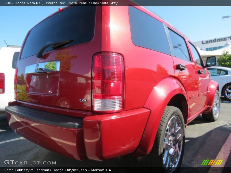 Inferno Red Crystal Pearl / Dark Slate Gray 2007 Dodge Nitro R/T