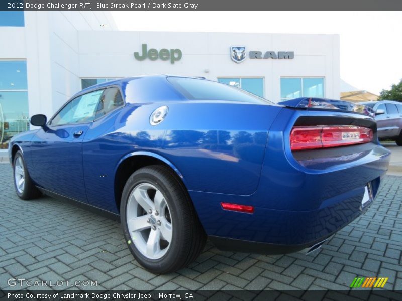  2012 Challenger R/T Blue Streak Pearl