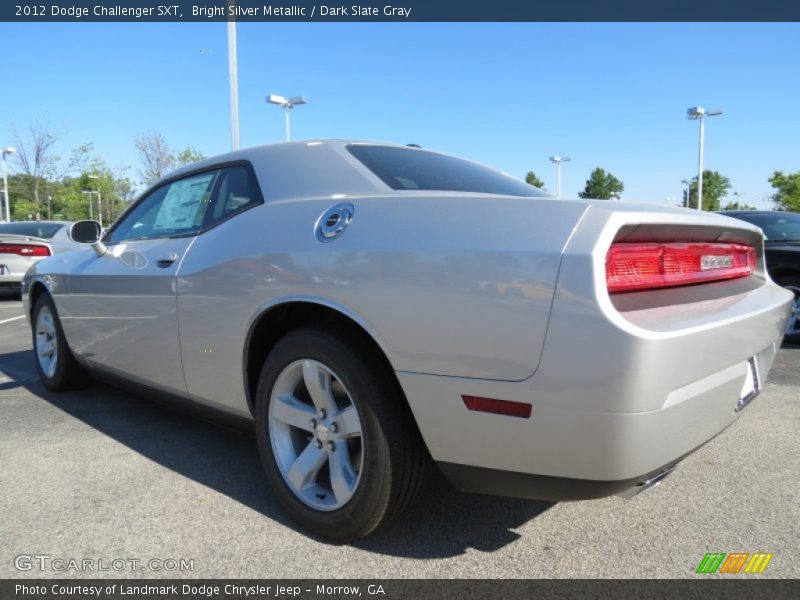 Bright Silver Metallic / Dark Slate Gray 2012 Dodge Challenger SXT