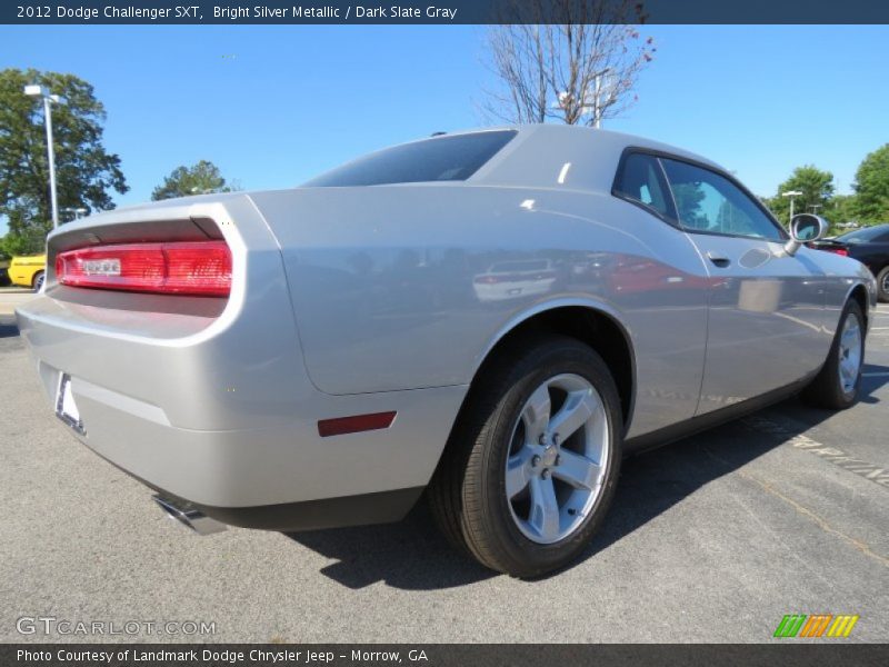 Bright Silver Metallic / Dark Slate Gray 2012 Dodge Challenger SXT