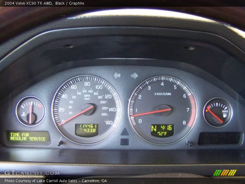  2004 XC90 T6 AWD T6 AWD Gauges