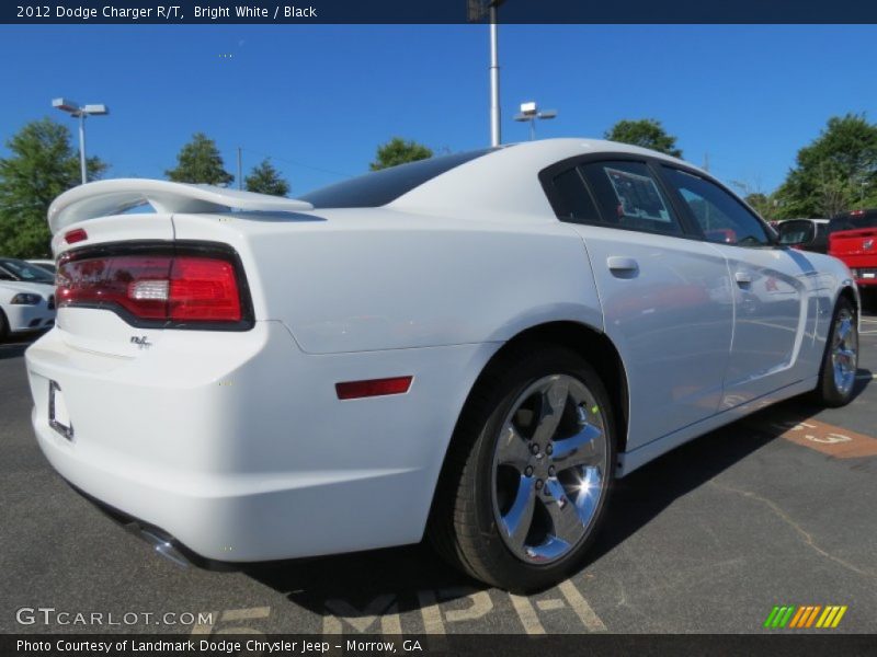 Bright White / Black 2012 Dodge Charger R/T