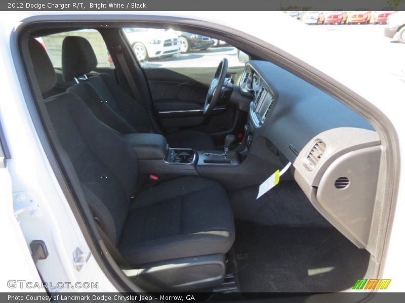 Bright White / Black 2012 Dodge Charger R/T