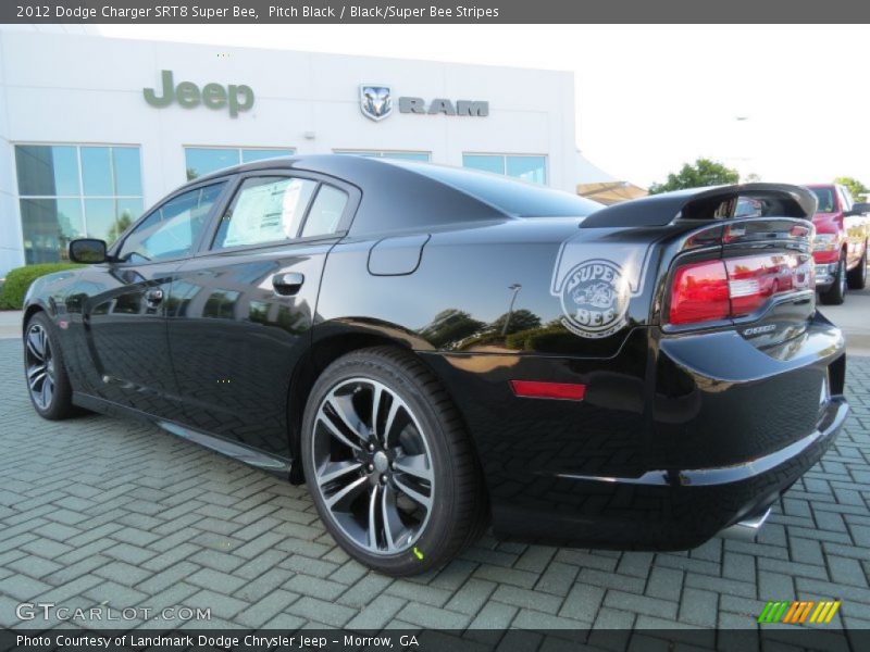  2012 Charger SRT8 Super Bee Pitch Black