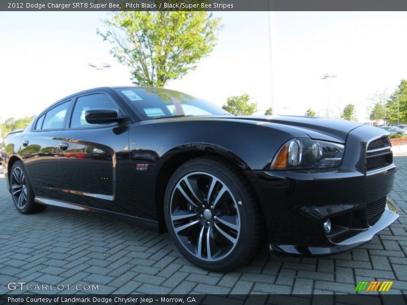Front 3/4 View of 2012 Charger SRT8 Super Bee