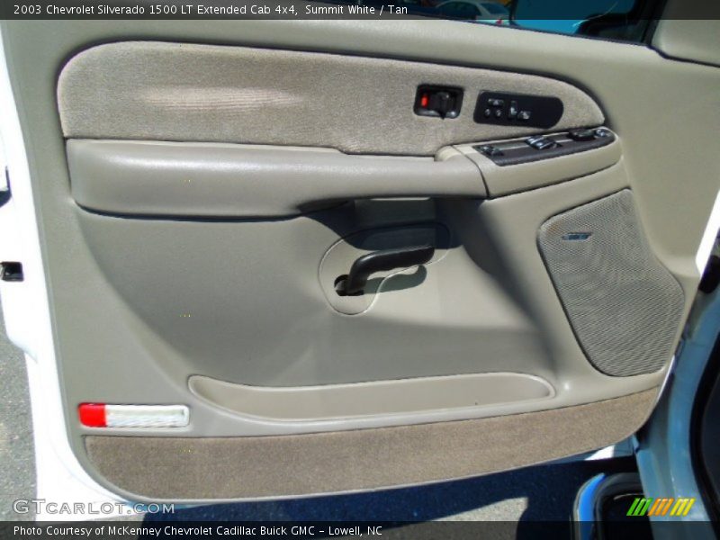 Summit White / Tan 2003 Chevrolet Silverado 1500 LT Extended Cab 4x4
