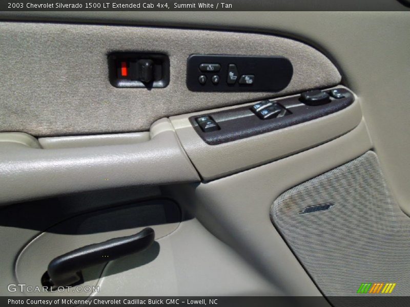 Summit White / Tan 2003 Chevrolet Silverado 1500 LT Extended Cab 4x4
