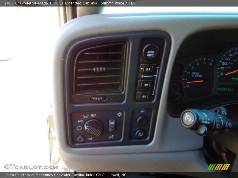 Summit White / Tan 2003 Chevrolet Silverado 1500 LT Extended Cab 4x4