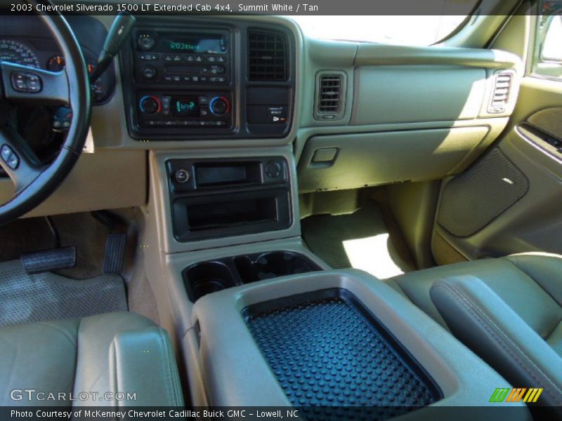 Summit White / Tan 2003 Chevrolet Silverado 1500 LT Extended Cab 4x4