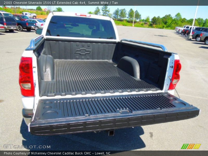 Summit White / Tan 2003 Chevrolet Silverado 1500 LT Extended Cab 4x4