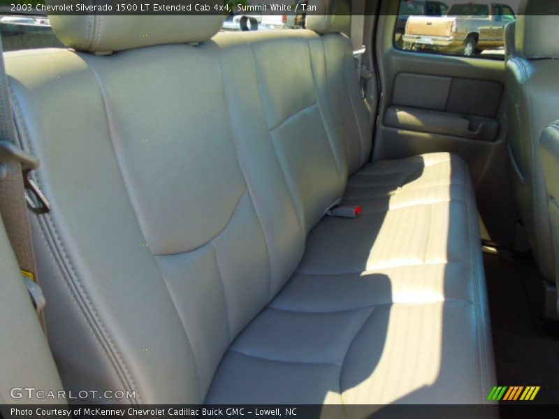 Summit White / Tan 2003 Chevrolet Silverado 1500 LT Extended Cab 4x4