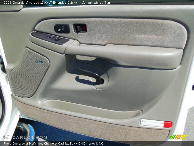 Summit White / Tan 2003 Chevrolet Silverado 1500 LT Extended Cab 4x4