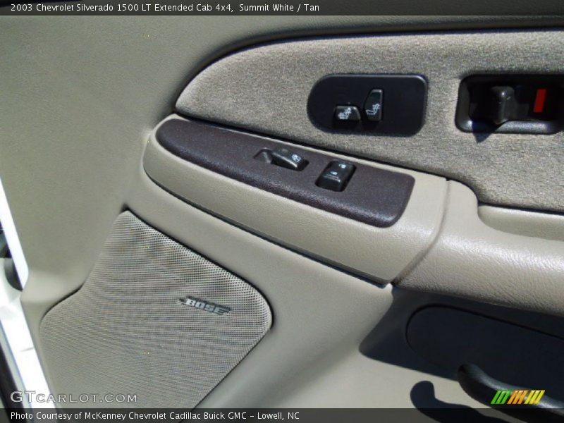 Summit White / Tan 2003 Chevrolet Silverado 1500 LT Extended Cab 4x4
