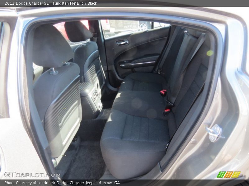 Tungsten Metallic / Black 2012 Dodge Charger SE