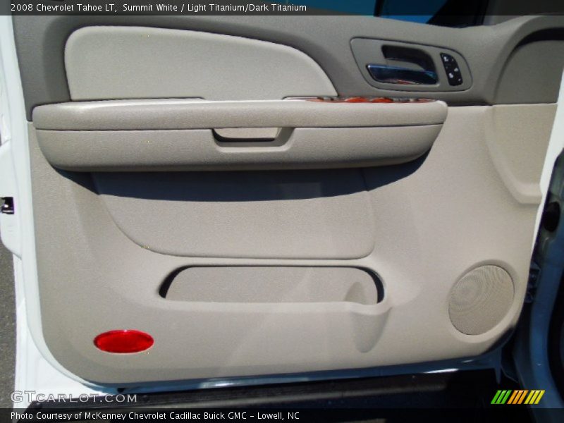 Summit White / Light Titanium/Dark Titanium 2008 Chevrolet Tahoe LT