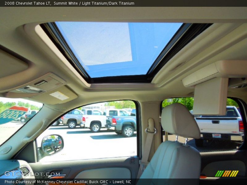 Summit White / Light Titanium/Dark Titanium 2008 Chevrolet Tahoe LT