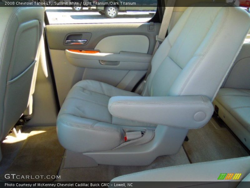 Summit White / Light Titanium/Dark Titanium 2008 Chevrolet Tahoe LT