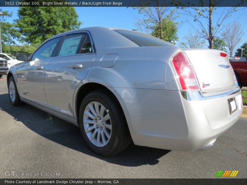 Bright Silver Metallic / Black/Light Frost Beige 2012 Chrysler 300