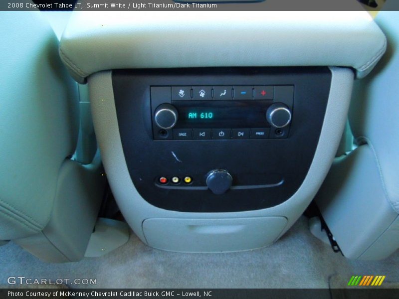 Summit White / Light Titanium/Dark Titanium 2008 Chevrolet Tahoe LT