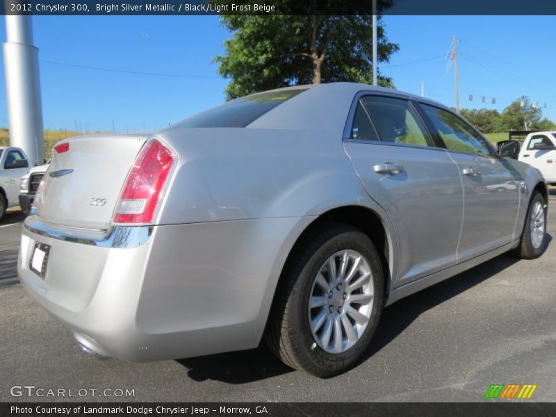 Bright Silver Metallic / Black/Light Frost Beige 2012 Chrysler 300