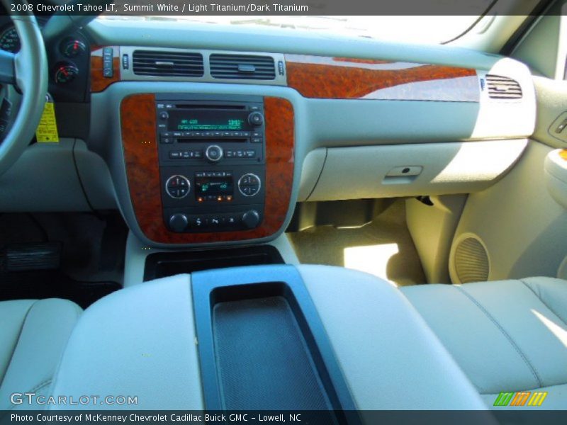 Summit White / Light Titanium/Dark Titanium 2008 Chevrolet Tahoe LT