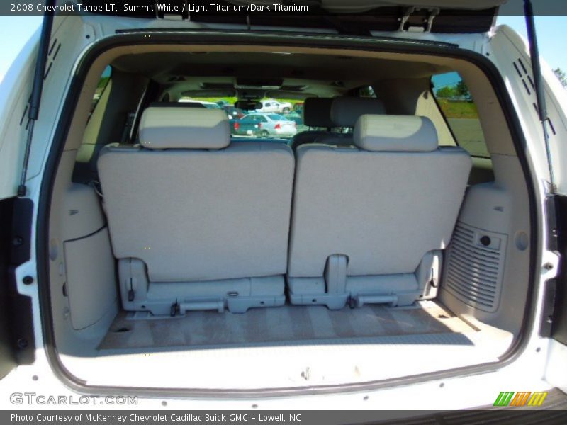 Summit White / Light Titanium/Dark Titanium 2008 Chevrolet Tahoe LT