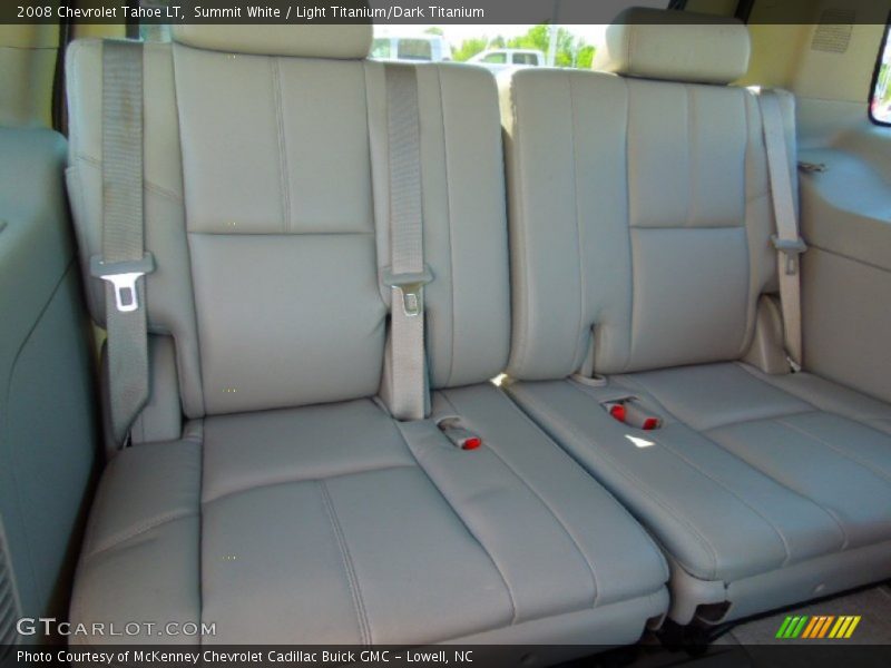 Summit White / Light Titanium/Dark Titanium 2008 Chevrolet Tahoe LT