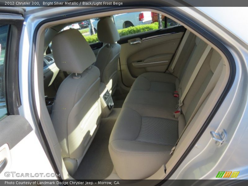 Bright Silver Metallic / Black/Light Frost Beige 2012 Chrysler 300