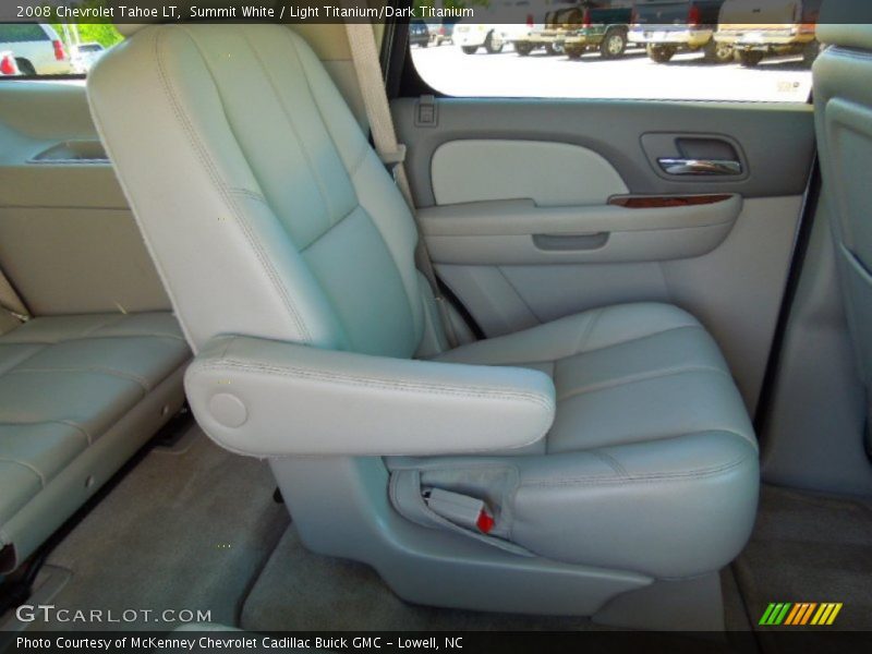Summit White / Light Titanium/Dark Titanium 2008 Chevrolet Tahoe LT