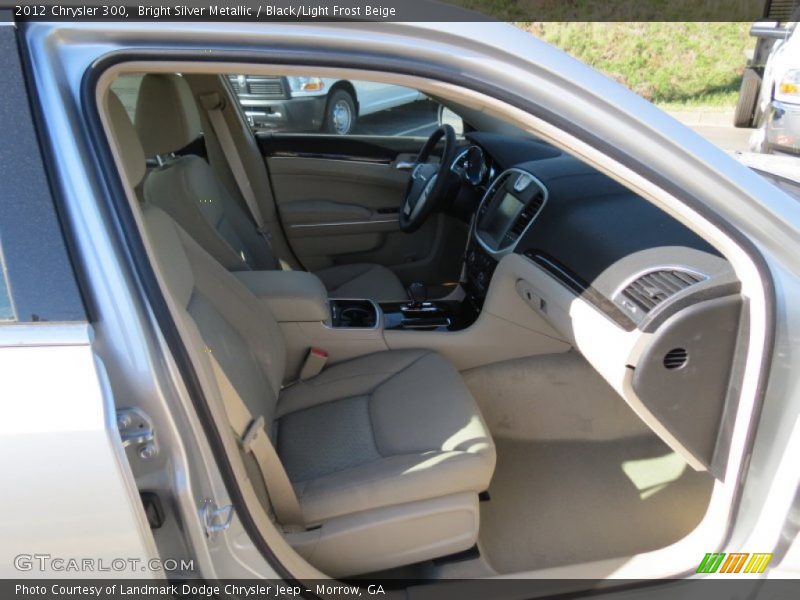 Bright Silver Metallic / Black/Light Frost Beige 2012 Chrysler 300